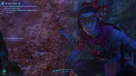 Screenshot of Swamp Hive Nectar and Etuwa in Avatar: Frontiers Of Pandora