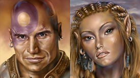 People have been using AI to generate character portraits for the classic CRPG series Baldur's Gate.