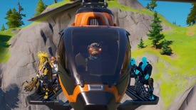 You can fly a helicopter in Fortnite now