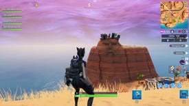 Fortnite giant face locations - find the desert, jungle, and snow giant faces
