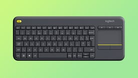 logitech k400 plus keyboard/trackpad