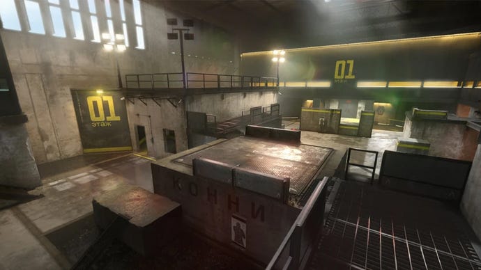 Modern Warfare 3 Training Facility map