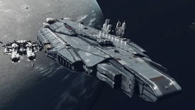 Starfield gameplay trailer screenshot of a ship